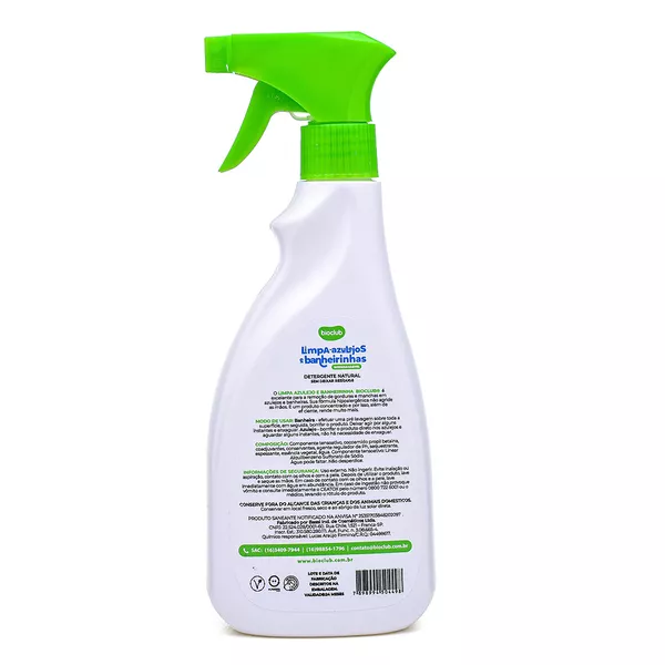 Limpa Azulejos e Banheirinhas 500ml
