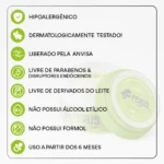 Kit Pai e Filho Pomada Efeito Mate + Cera infantil Maçã Verde