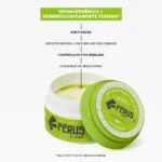 Kit Pai e Filho Pomada Efeito Mate + Cera infantil Maçã Verde