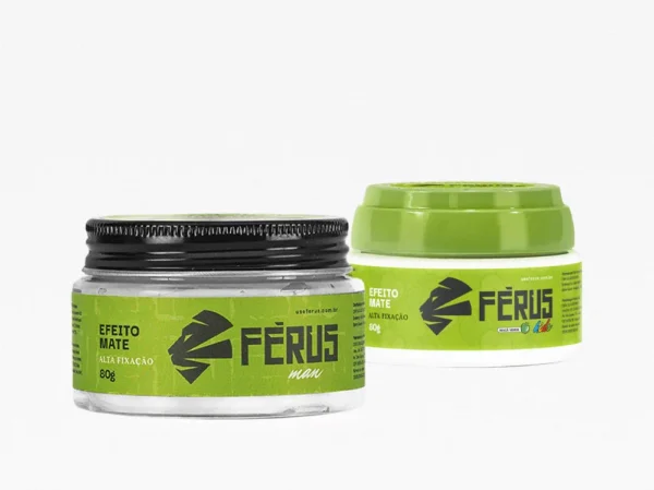 Kit Pai e Filho Pomada Efeito Mate + Cera infantil Maçã Verde